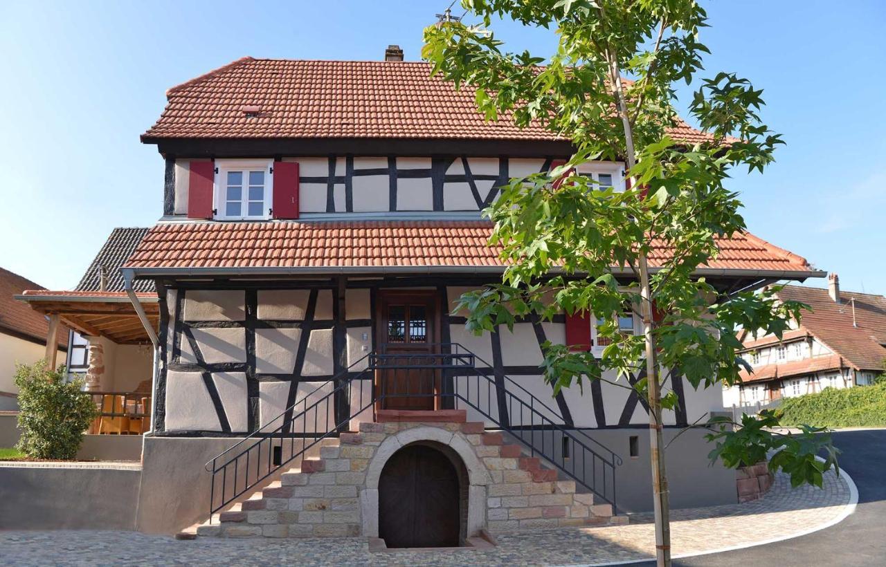 Ingolsheim Maison 1775 Ferien Im Historischen Bauernhaus Mit Sauna, Wissembourg, Elsass מראה חיצוני תמונה