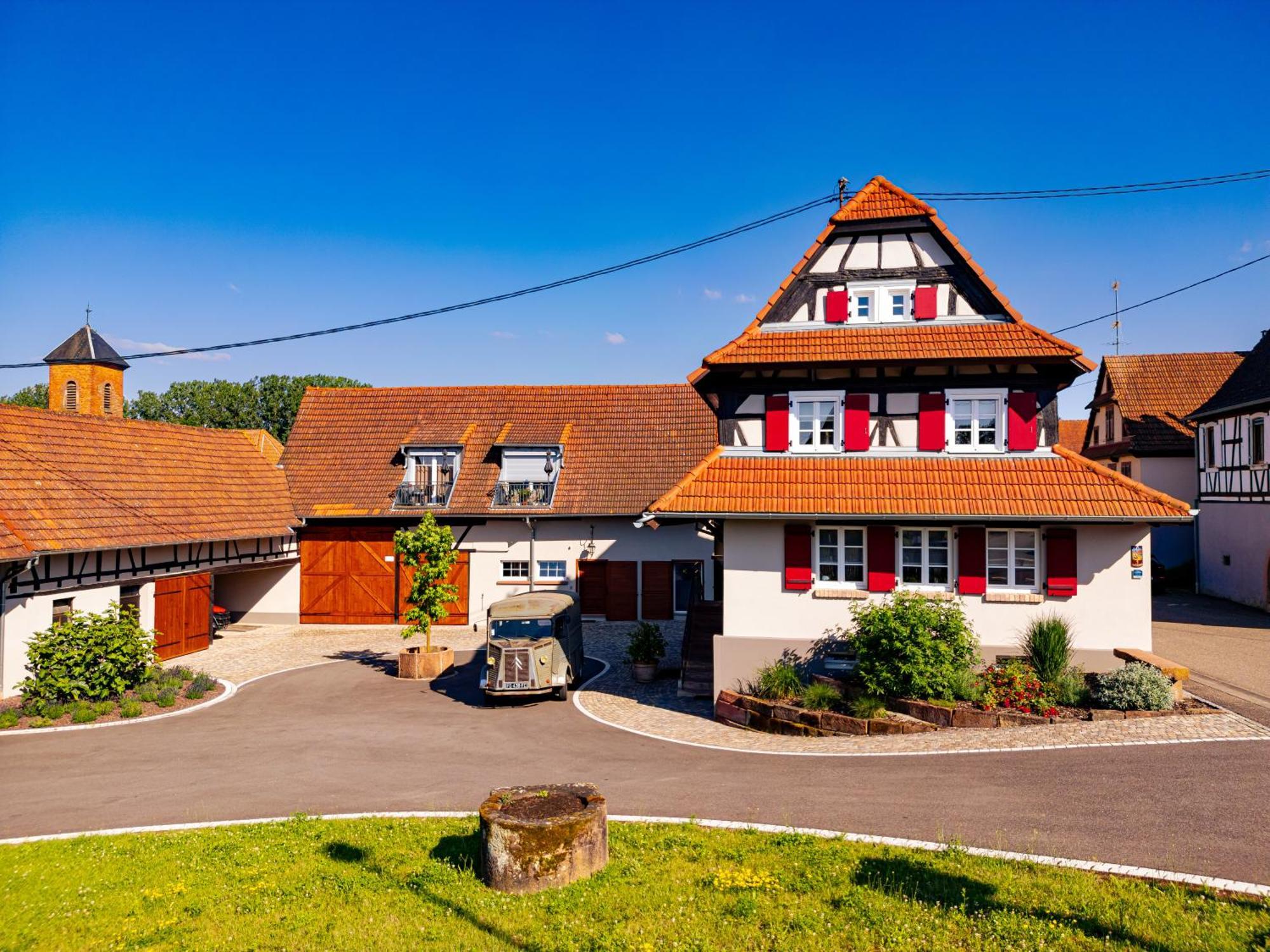 Ingolsheim Maison 1775 Ferien Im Historischen Bauernhaus Mit Sauna, Wissembourg, Elsass מראה חיצוני תמונה