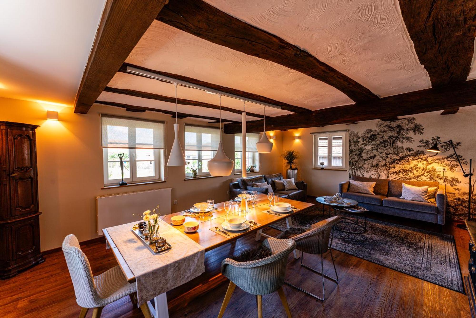 Ingolsheim Maison 1775 Ferien Im Historischen Bauernhaus Mit Sauna, Wissembourg, Elsass מראה חיצוני תמונה